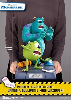海外　Beast Kingdom モンスターズインク　 限定版 フィギュア Amazon.co.jp: Beast Kingdom Monsters Inc.:ジェームズ・P